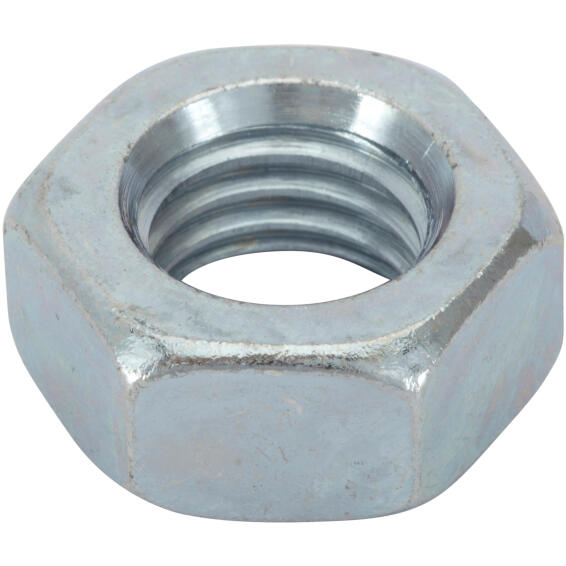 Hexagon nuts zinc plated 14mm 4pc standers