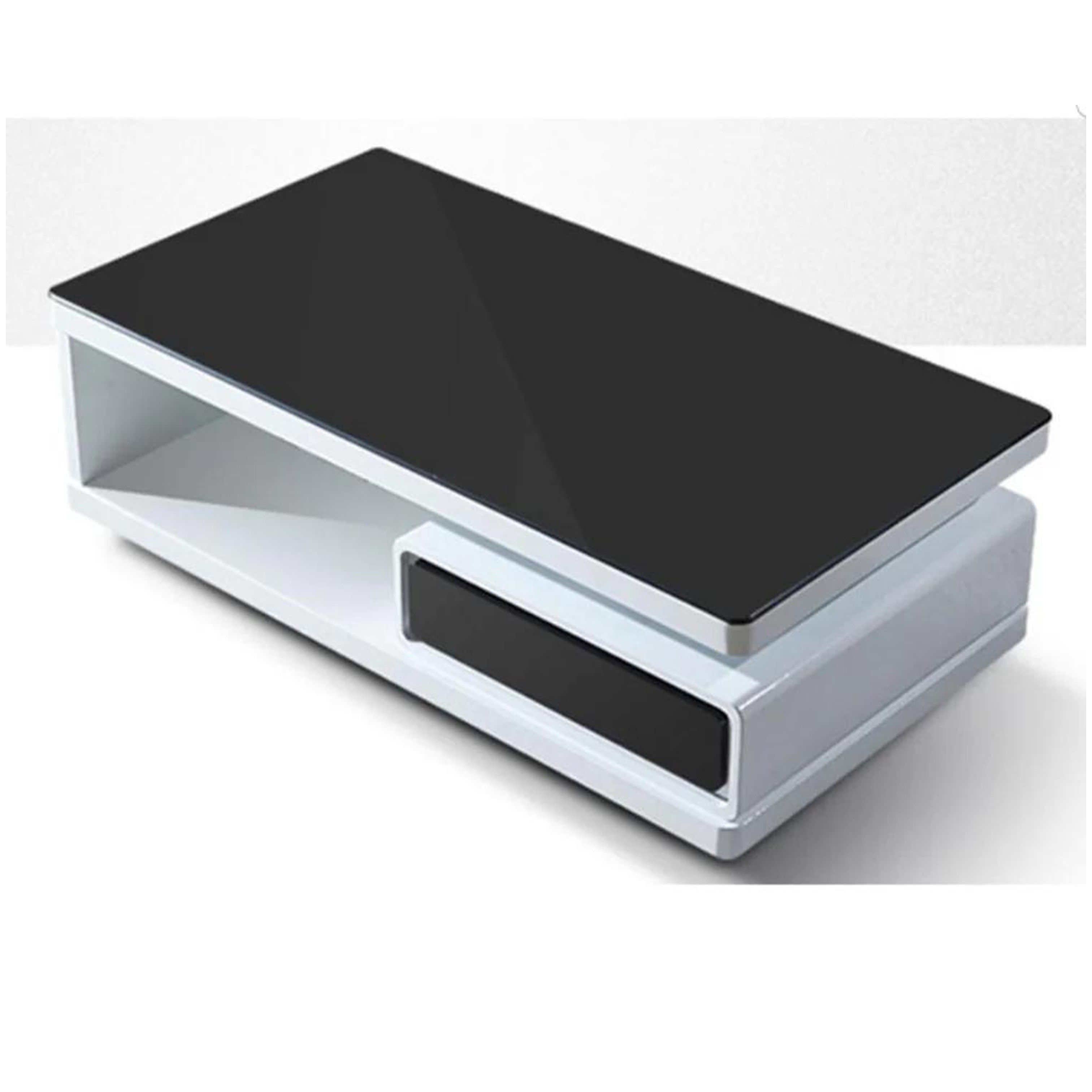 Sleek Blacktop Coffee Table