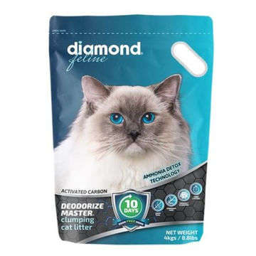Diamond Feline Deodorize Cat Litter 4kg - 7 kg