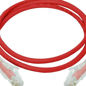 Linkbasic 1 Meter Utp Cat6 Flylead Red