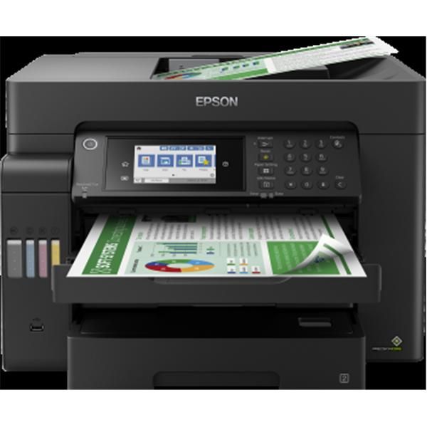 Epson 32Ppm Mono 22Ppm Clr A3+ Print Scan Copy Fax Usbhost Wi-Fi Wi-Fidirect Ethernet Autoduplexprint&Scan Adf Incl 1 Set Of Ink Bottl