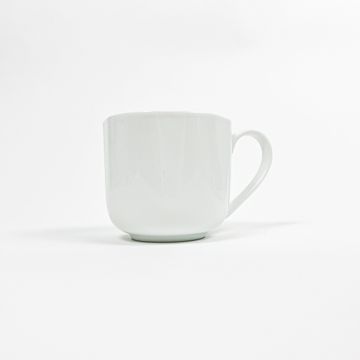 OMADA - Irregular White Coffee Mug Set of 4