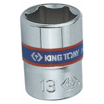 King Tony - Socket Standard 1/4" X 6mm 6P - 3 Pack