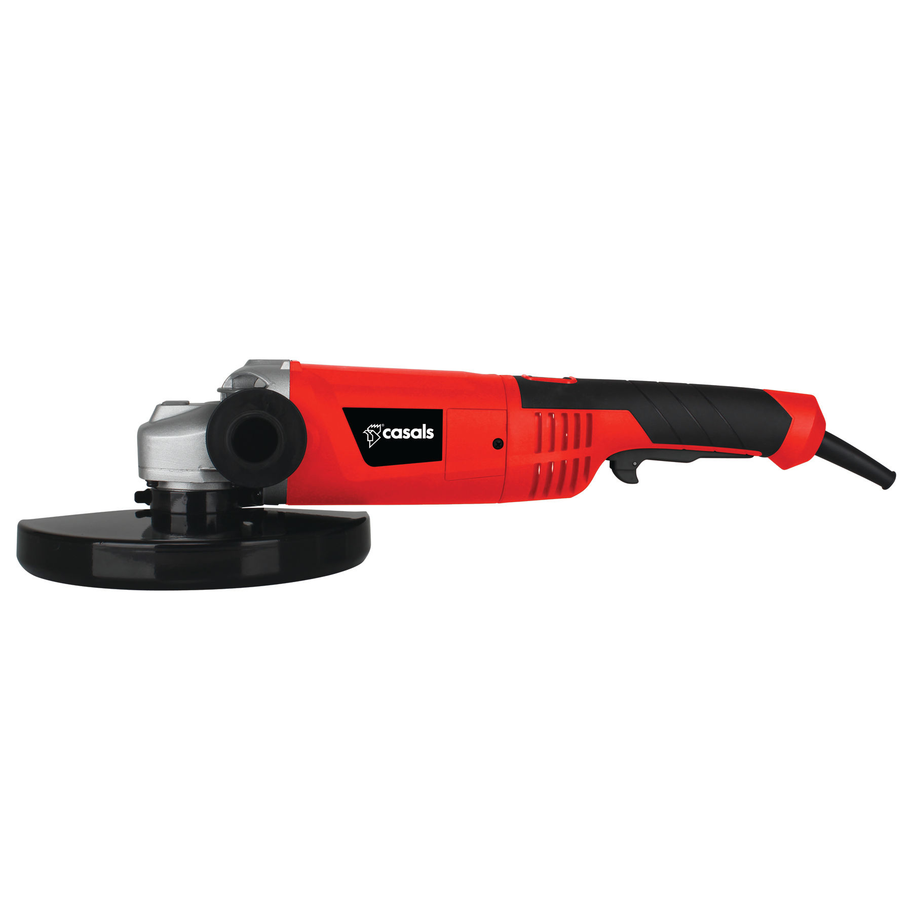Casals Angle Grinder With Auxiliary Handle Plastic Red 230mm