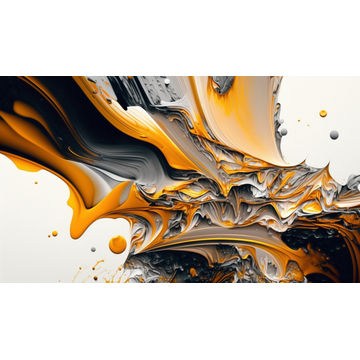 Canvas Wall Art - Acrylic Abstract Painting - B1548 - [120 x 80 cm]