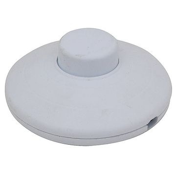 Foot switch - white 2a - 220-240v