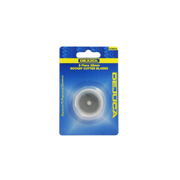 Dejuca - Rotary Cutter Blade - 28mm - 3/card - 6 Pack