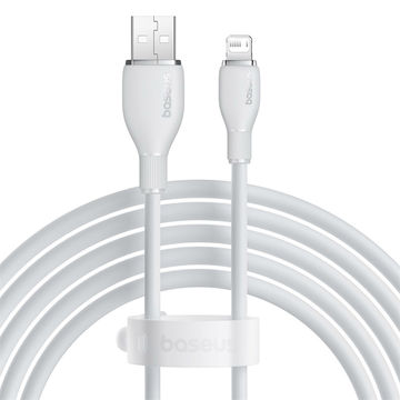 Baseus Pudding Series Fast Charging Cable USB to iP 2.4A 1.2m - Stellar White