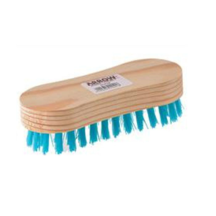 Scrubbing Brush 15cm Wooden Back