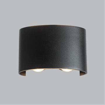 Aluminium LED Wall Bracket with Glass