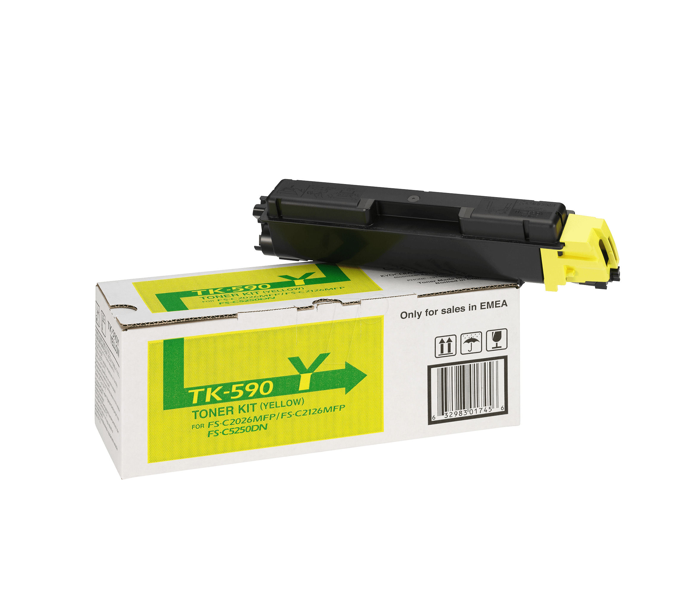 Kyocera TK 590 Premium Yellow Generic Toner