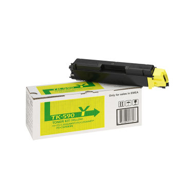 Kyocera TK 590 Premium Yellow Generic Toner