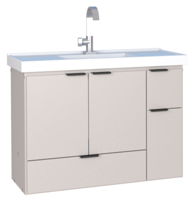 Orquidea Bathroom Vanity 80 cm -Nude