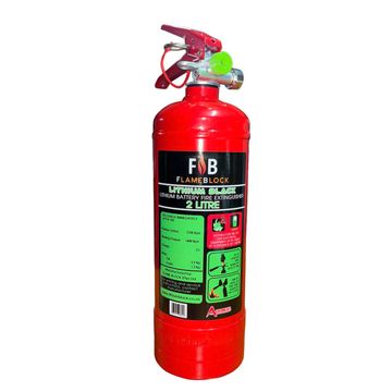 FlameBlock Lithium Battery Fire Extinguisher - 2 Litre