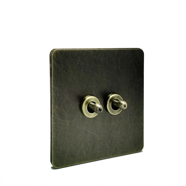 Bastille Brushed Brass - 2 Lever