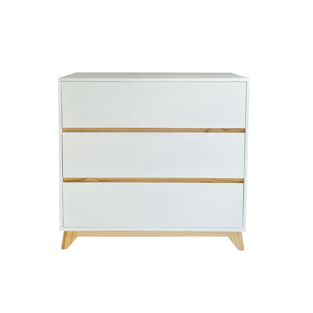 Fihlo Compact Chest Of Drawers - White
