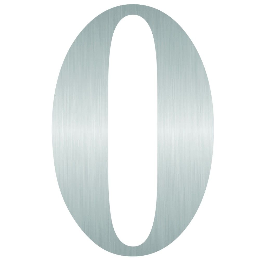 175mm Stainless Steel Numbers 0