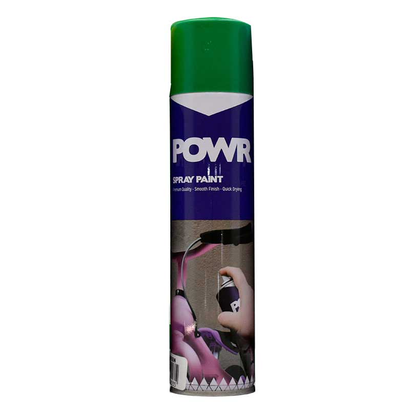 POWR Spray Paint STD 300ml Tin Green Grass