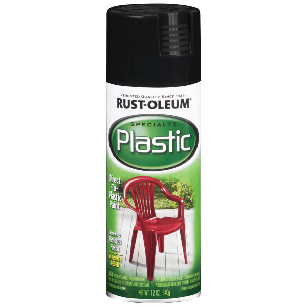 SPECIALITY PAINT FOR PLASTIC GLOSS BLACK