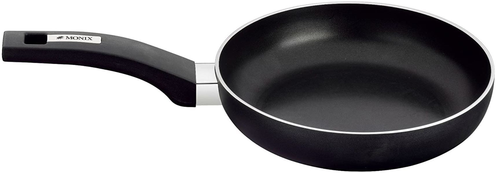 MONIX - 28cm FRYING PAN - RESISTENT PLUS RANGE - STAMPED ALUMINIUM