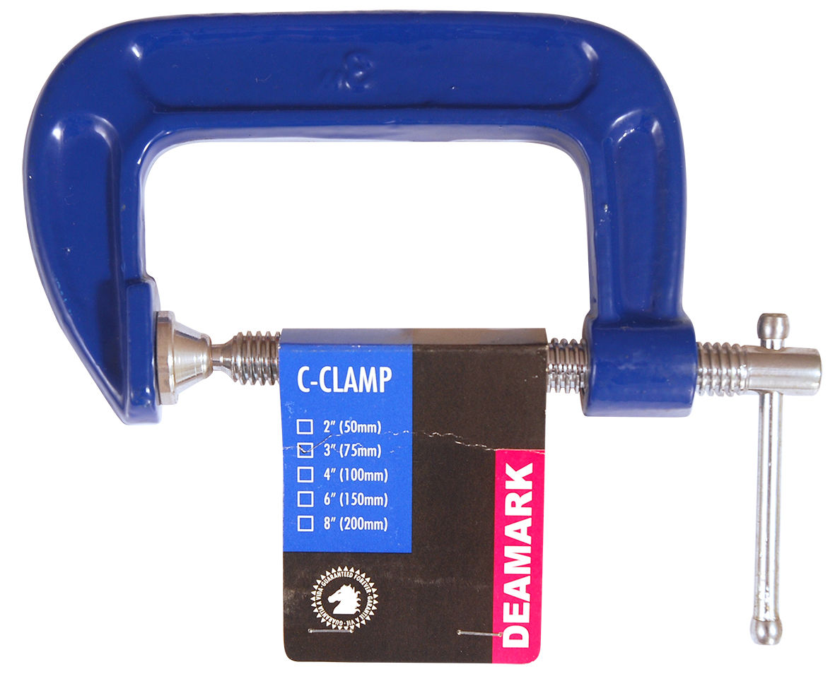 Deamark - C-Clamp 75mm/ 3" Cclp003