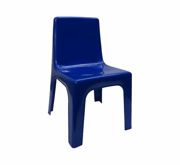 Vividitto - Kiddies Plastic Chair - Blue