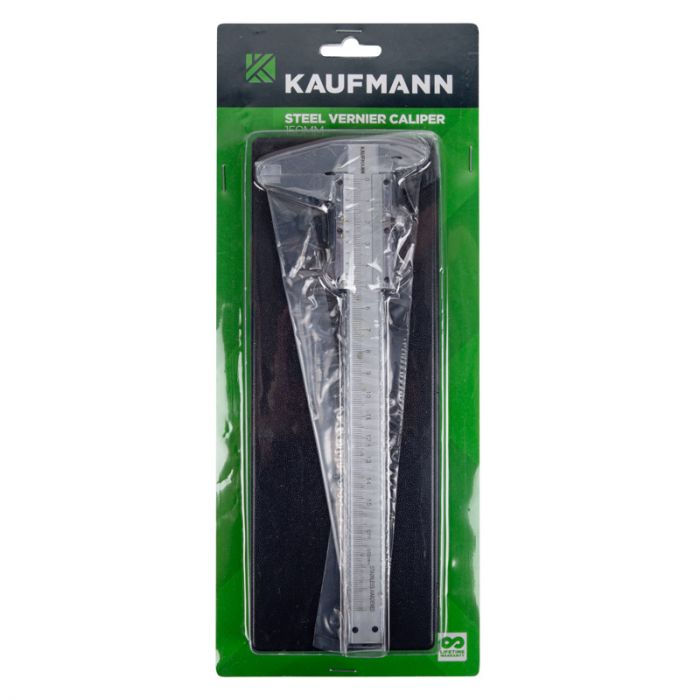 Kaufmann Hardware Steel Vernier - 150mm