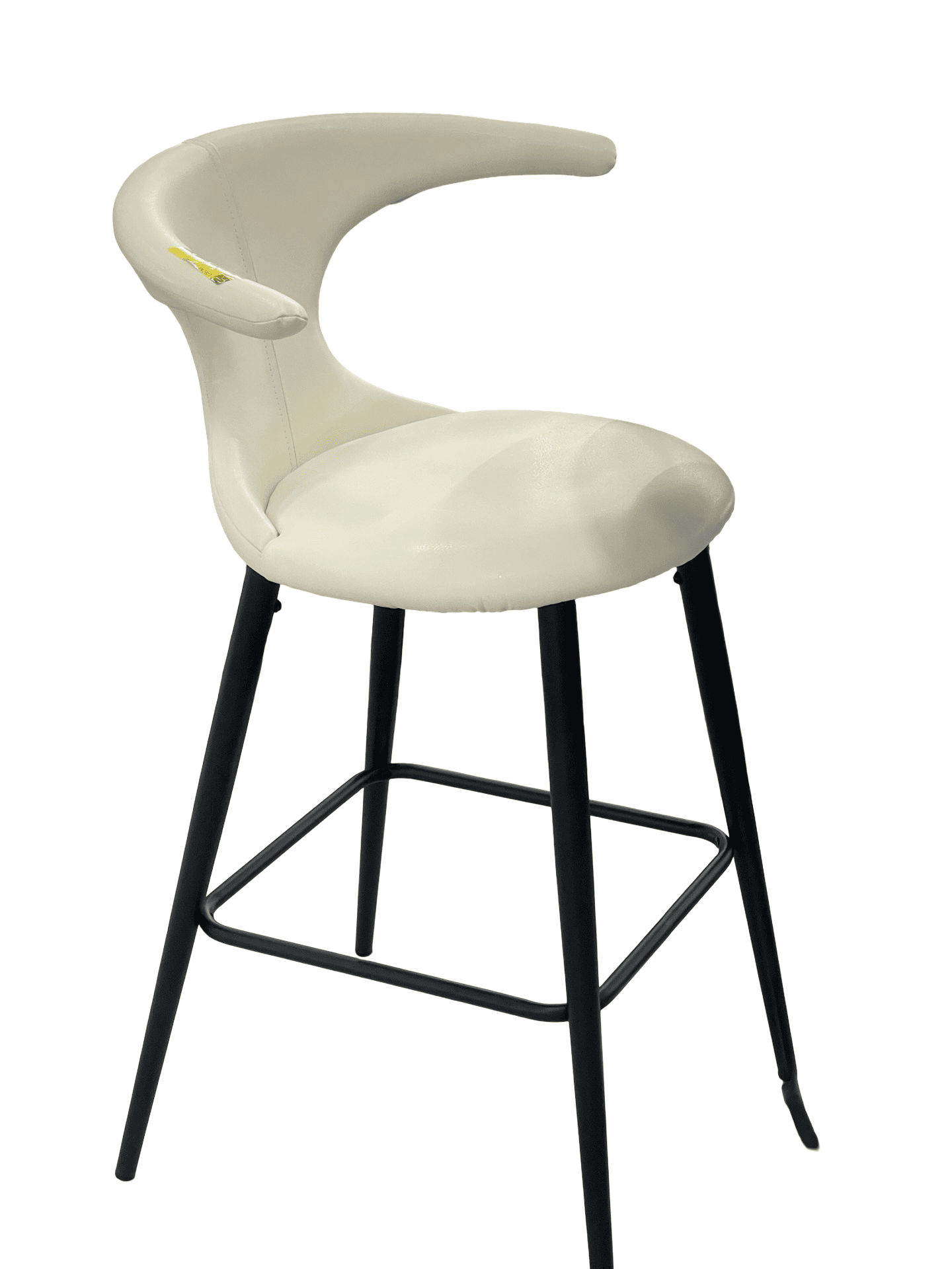 Curve-Back Bar Stool