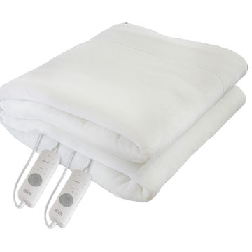 ALVA - DOUBLE - MINK FLEECE FITTED ELECTRIC BLANKET W/ELASTIC 137X188CM