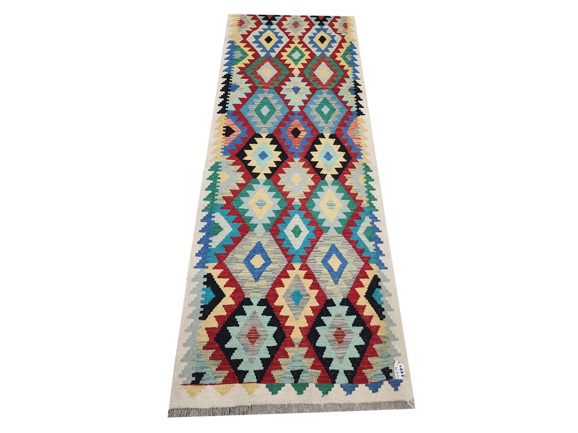 Fine Quality Afghan Choubi kilim Runner 296 x 85 CM