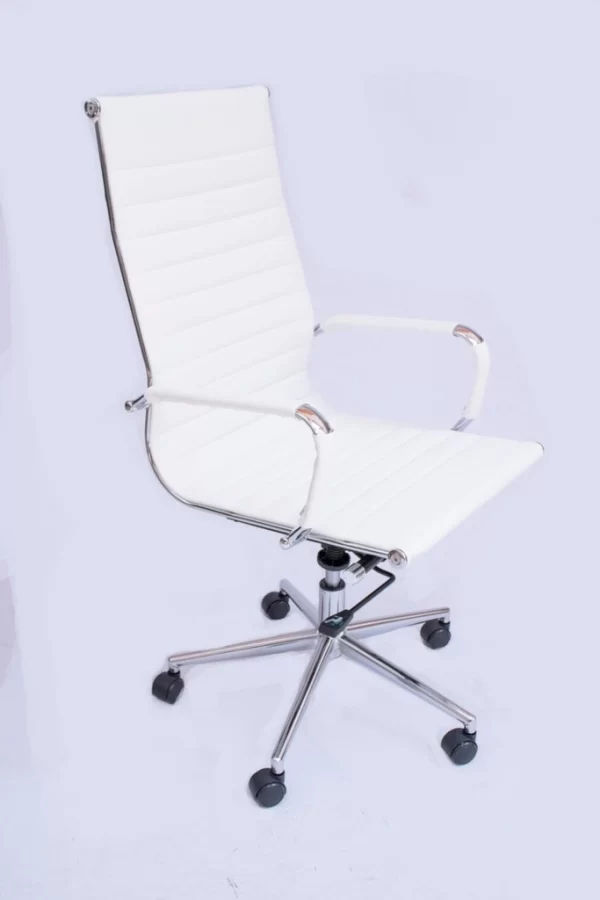 Luminary High Back Office Chair- White
