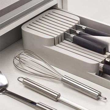 2 Tier Knife Drawer Tray Organizer