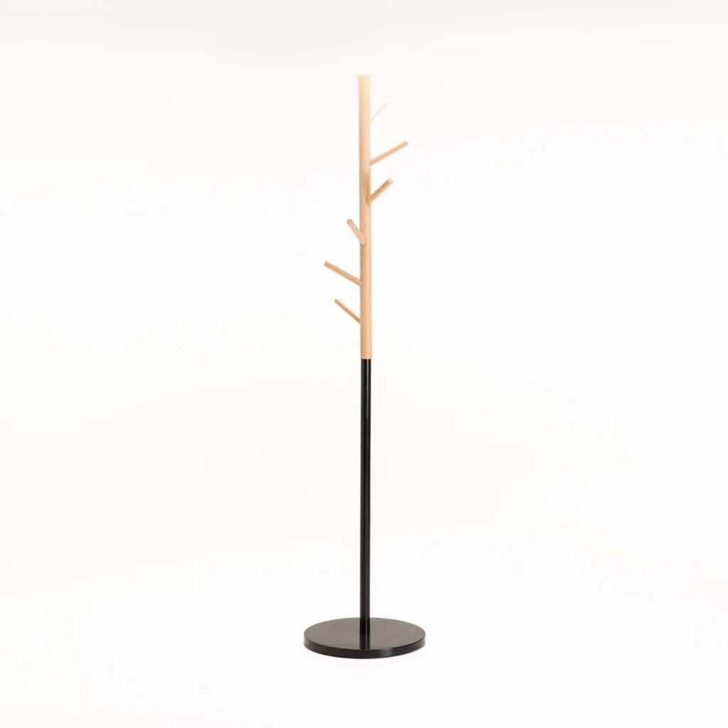 LUC Coat Rack – Modern Standing Clothes & Hat Organizer