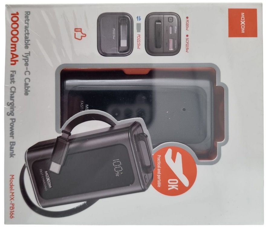 Powerbank Moxom 10,000MaH