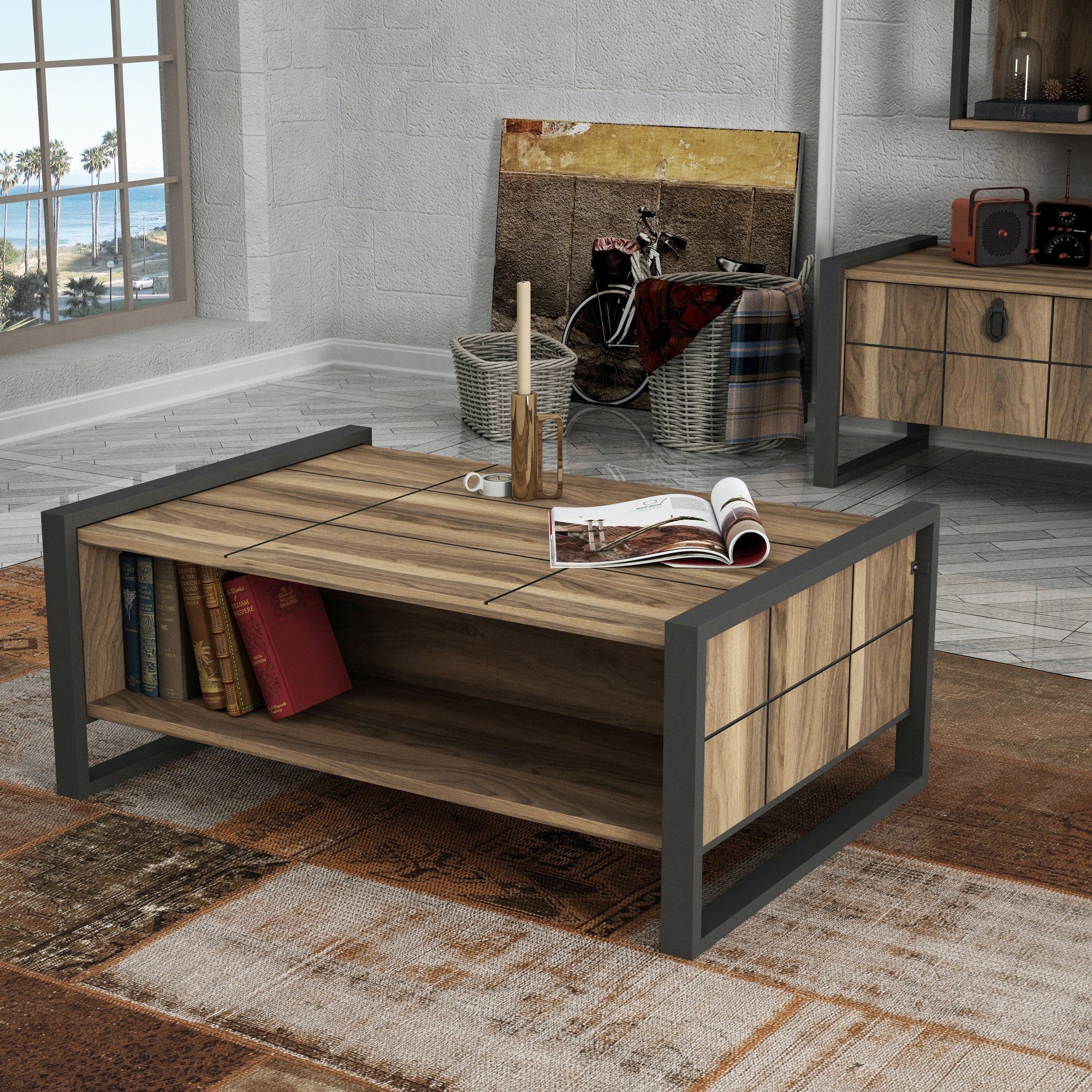 Coffee Table Lost - Walnut
