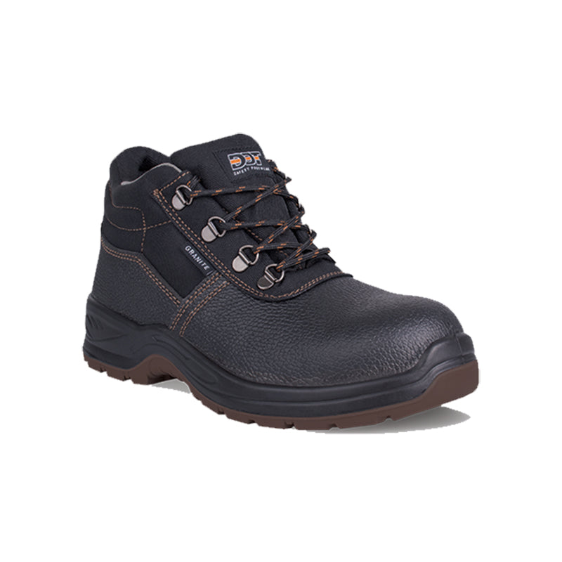 DOT Safety Boot Granite Oil And Acid Steel Toe Black SABS Size 3