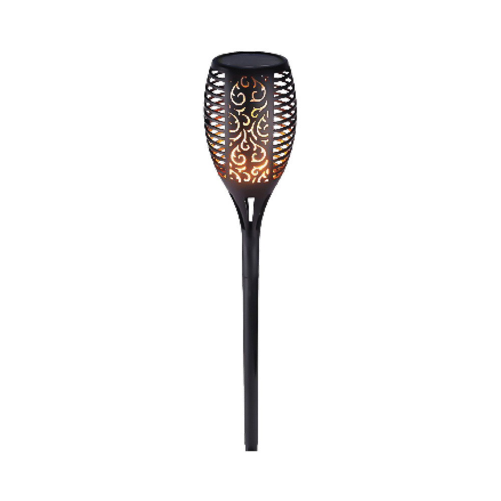 Flame Effect Solar Spike Light