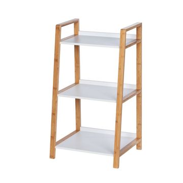 Wenko - Finja 3-Tier Shelving Unit - Bamboo