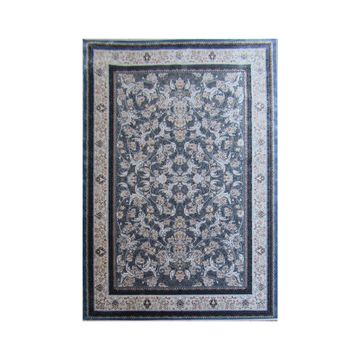BK Carpets & Rugs – Persian Inspired Ishfahan Rug  - Blue  - Grey - Orange 2m x 2,9m