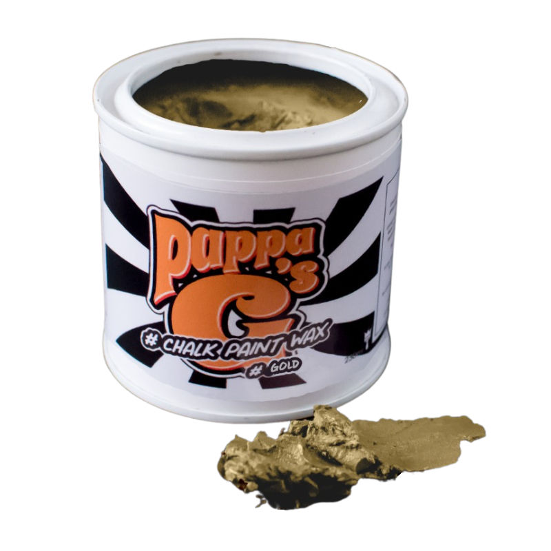 Pappa G's Chalkpaint Wax Gold 250ml