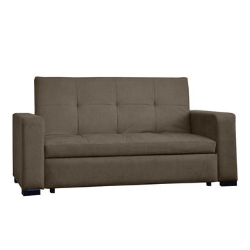 Extendable SD Sleeper Couch Brown