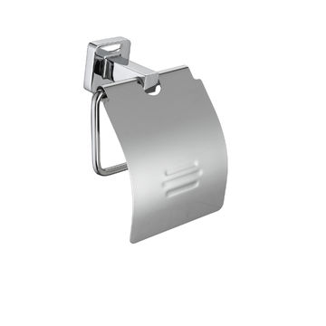 B/A TOILET PAPER HOLDER  - CHROME - SQUARE