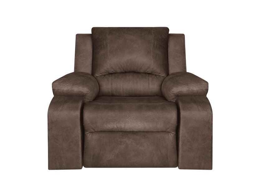 The Harrington 1 Seater Recliner Armchair Couch - Brown