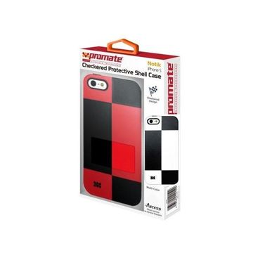 Promate Notik iPhone 5 Checkered Protective Shell Cover