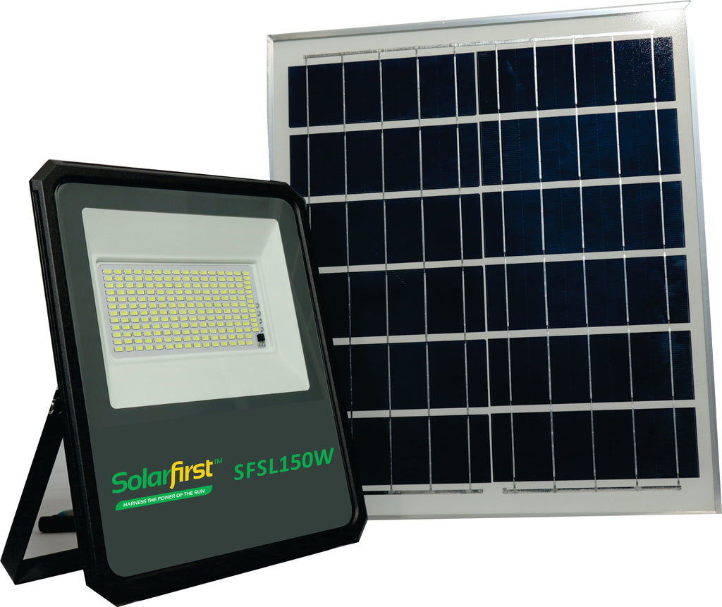 Solarfirst 150W Solar Slim Line Range Flood Light