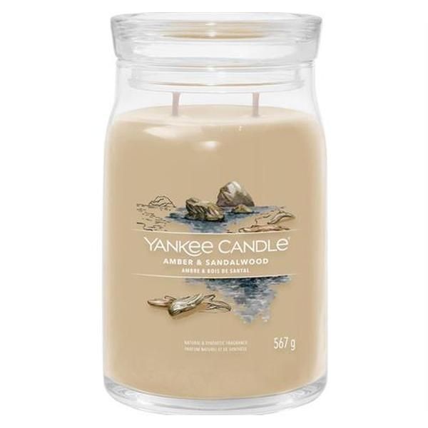 Yankee Candle Signature Collection Amber & Sandalwood Large