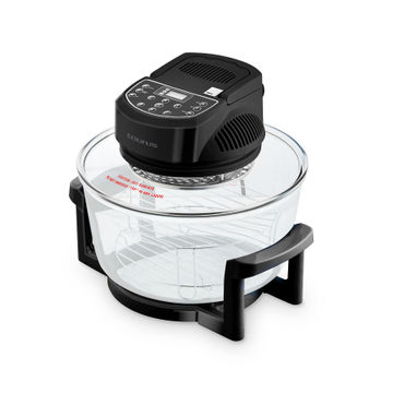 Taurus Air Fryer / Convection Cooker Digital Glass Black 12L 1400W "Turbo Cuina"