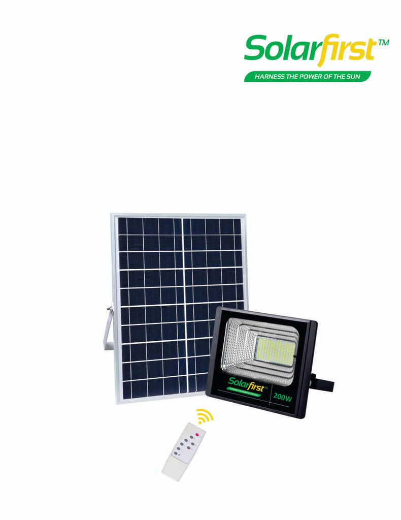 Solarfirst 200W Solar Premium Flood Light