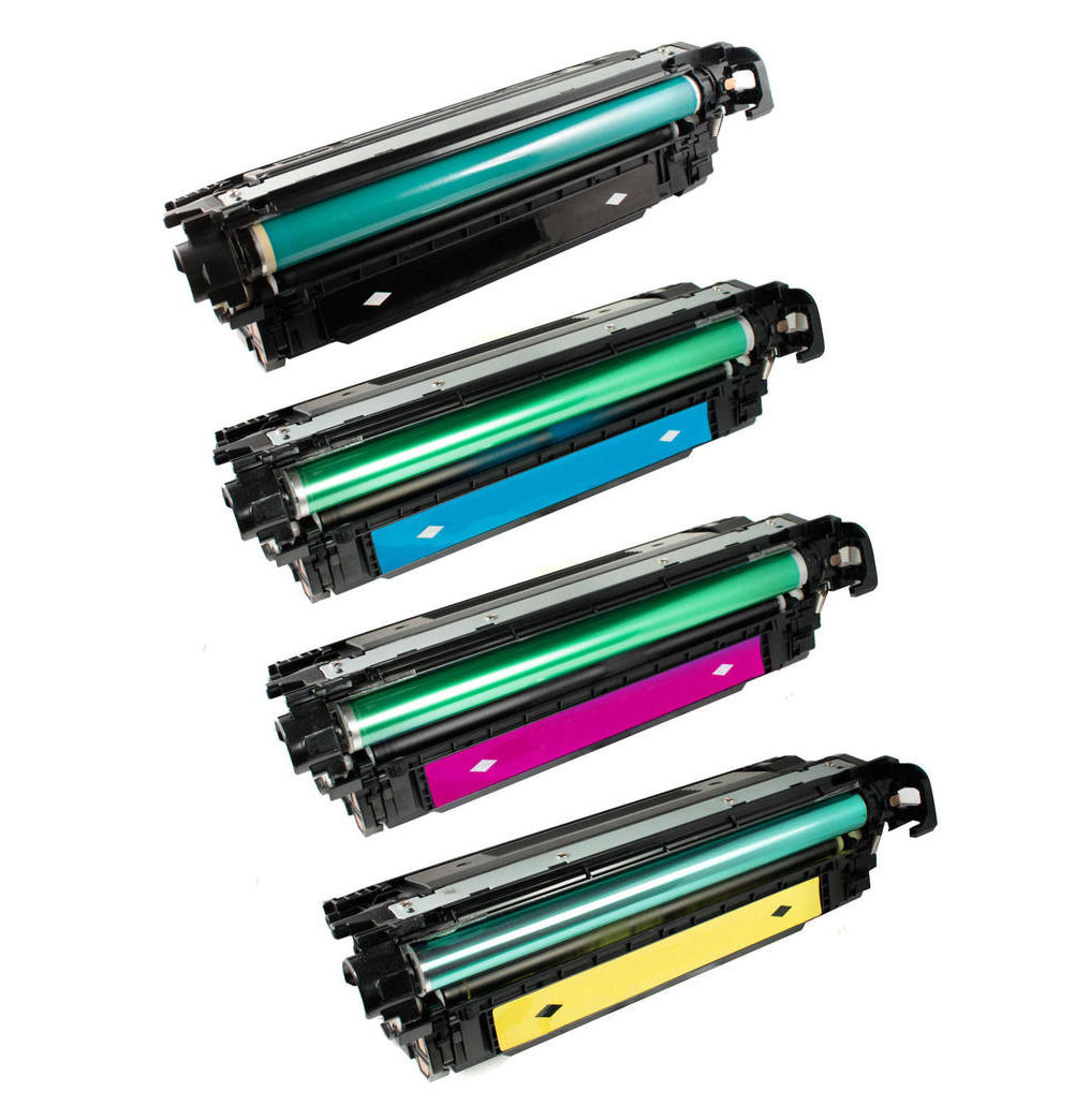 HP 504A Premium BCMY Generic Toners (CE250A)