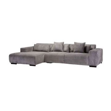 KCW FURN - Steinbuck Fabric Corner Chaise - Grey